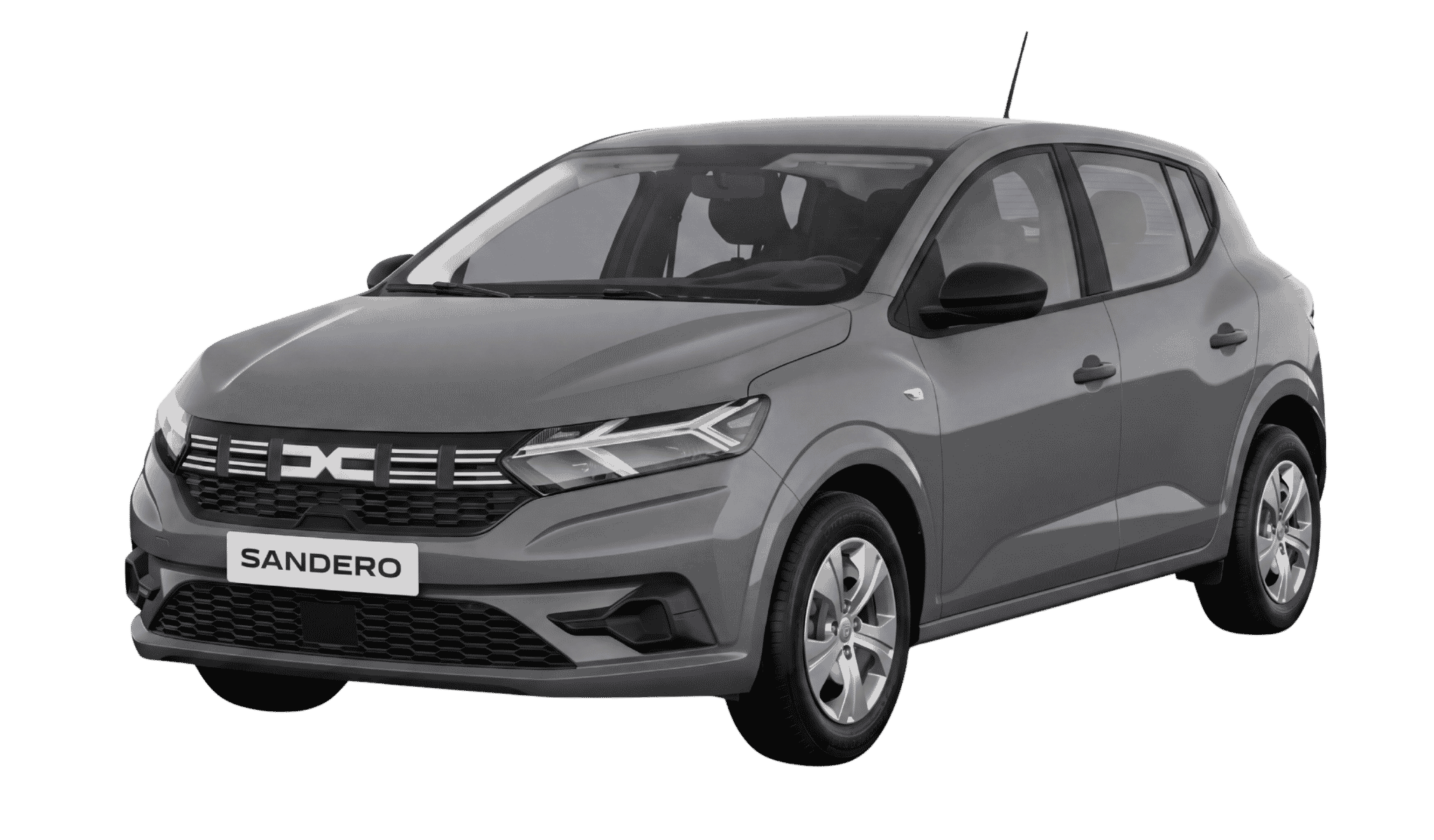 location de voiture Tanger - DACIA SANDERO Gris Urbain